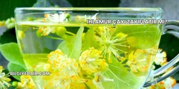 Ihlamur Çayı Zayıflatır mı?