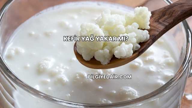 Kefir Yağ Yakar mı?