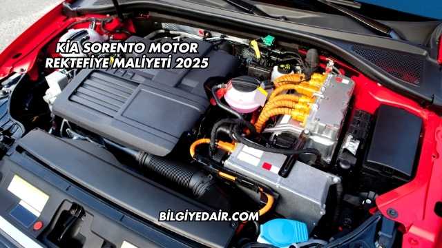 Kia Sorento Motor Rektefiye Maliyeti 2025