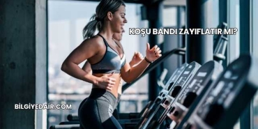 Koşu Bandı Zayıflatır mı?