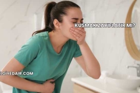 Kusmak Zayıflatır mı?