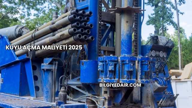 Kuyu Açma Maliyeti 2025