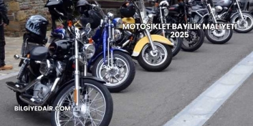 Motosiklet Bayilik Maliyeti 2025