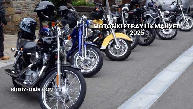 Motosiklet Bayilik Maliyeti 2025