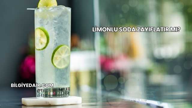 Limonlu Soda Zayıflatır mı?