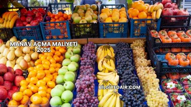 Manav Açma Maliyeti 2025