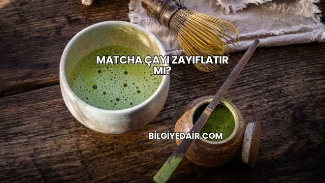 Matcha Çayı Zayıflatır mı?