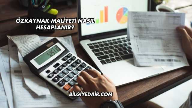Özkaynak Maliyeti Nasıl Hesaplanır?