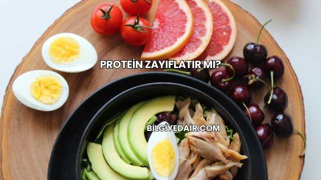 Protein Zayıflatır mı?