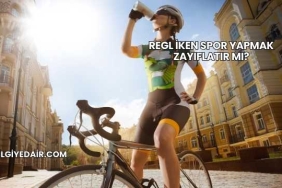 Regl İken Spor Yapmak Zayıflatır mı?