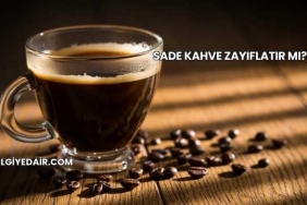 Sade Kahve Zayıflatır mı?