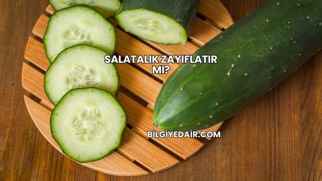 Salatalık Zayıflatır mı?