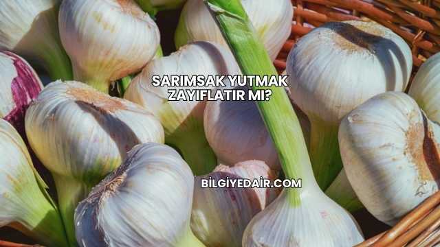 Sarımsak Yutmak Zayıflatır mı?