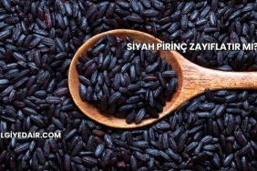 Siyah Pirinç Zayıflatır mı?