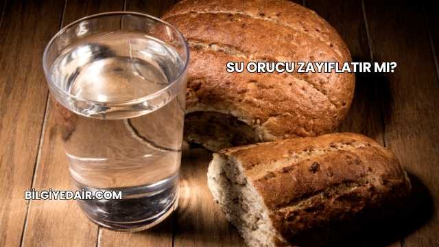 Su Orucu Zayıflatır mı?