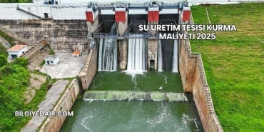 Su Üretim Tesisi Kurma Maliyeti 2025