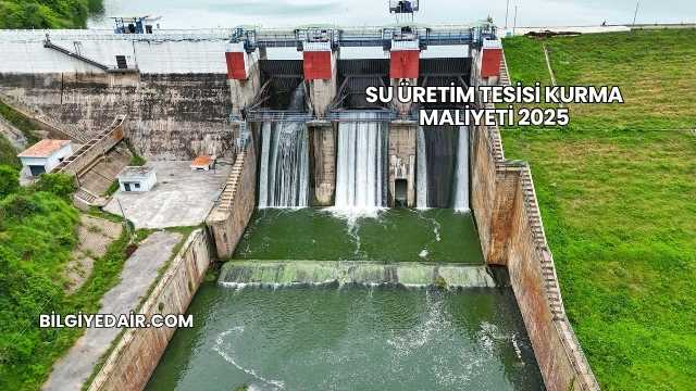 Su Üretim Tesisi Kurma Maliyeti 2025