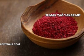 Sumak Yağ Yakar mı?