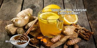 Tarçın ve Bal Karışımı Zayıflatır mı?