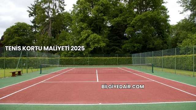 Tenis Kortu Maliyeti 2025