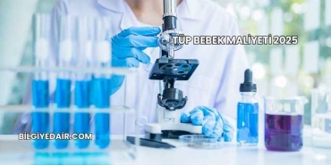 Tüp Bebek Maliyeti 2025