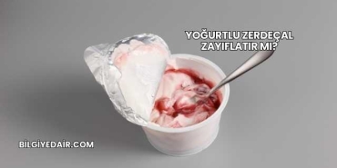 Yoğurtlu Zerdeçal Zayıflatır mı?