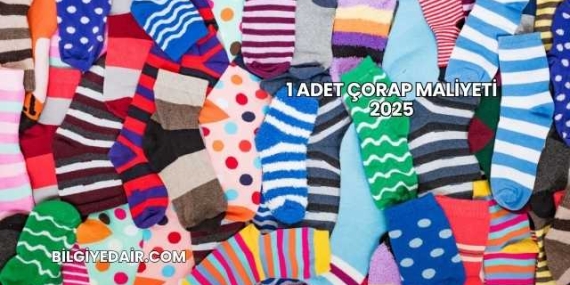 1 Adet Çorap Maliyeti 2025