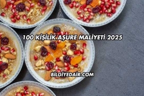 100 Kişilik Aşure Maliyeti 2025