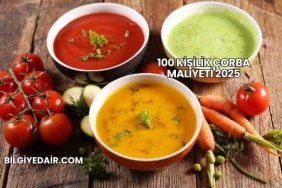 100 Kişilik Çorba Maliyeti 2025