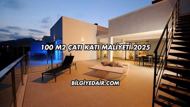 100 m2 Çatı Katı Maliyeti 2025