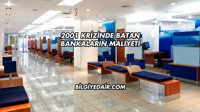 2001 Krizinde Batan Bankaların Maliyeti