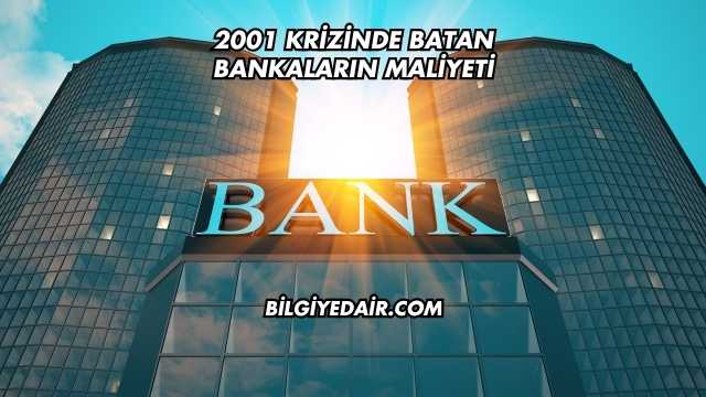 2001 Krizinde Batan Bankaların Maliyeti