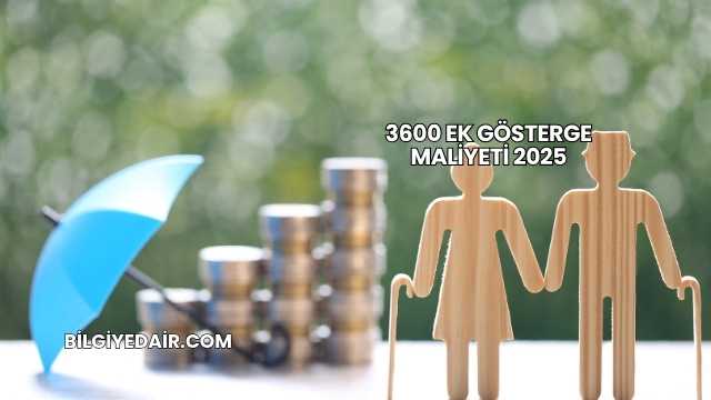 3600 Ek Gösterge Maliyeti 2025