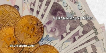 5 Liranın Maliyeti 2025