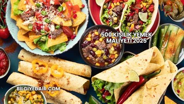 500 Kişilik Yemek Maliyeti 2025