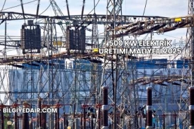 500 kW Elektrik Üretimi Maliyeti 2025