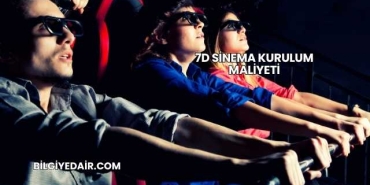7D Sinema Kurulum Maliyeti