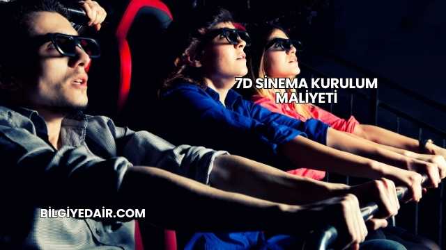 7D Sinema Kurulum Maliyeti