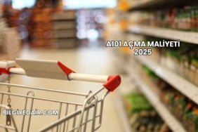 A101 Açma Maliyeti 2025