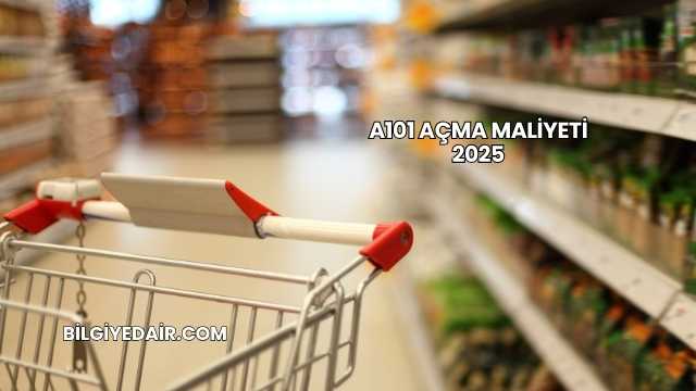 A101 Açma Maliyeti 2025