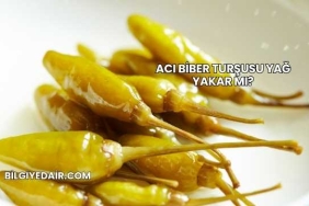 Acı Biber Turşusu Yağ Yakar mı?