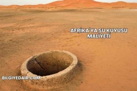Afrika'ya Su Kuyusu Maliyeti