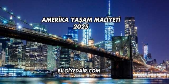 Amerika Yaşam Maliyeti 2025