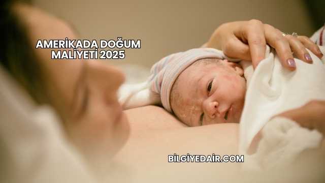 Amerikada Doğum Maliyeti 2025