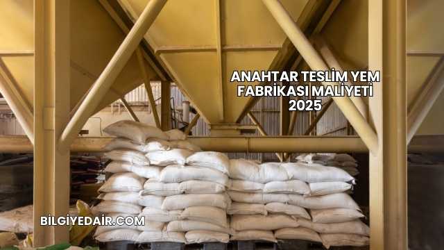 Anahtar Teslim Yem Fabrikası Maliyeti 2025