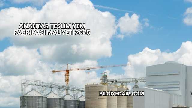Anahtar Teslim Yem Fabrikası Maliyeti 2025
