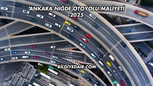 Ankara Niğde Otoyolu Maliyeti 2025