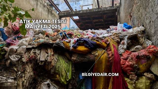 Atık Yakma Tesisi Maliyeti 2025