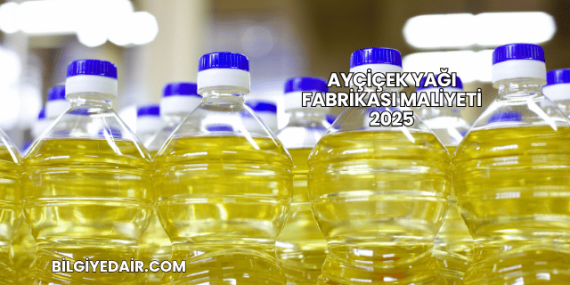 Ayçiçek Yağı Fabrikası Maliyeti 2025
