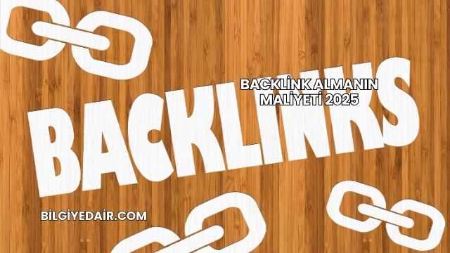 Backlink Almanın Maliyeti 2025